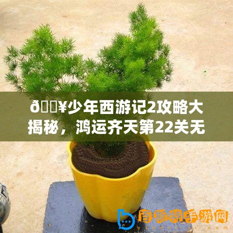 ??少年西游記2攻略大揭秘，鴻運(yùn)齊天第22關(guān)無傷通關(guān)秘籍??