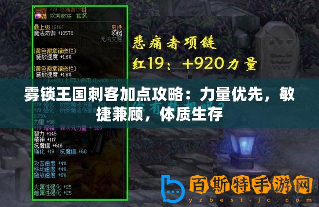 霧鎖王國刺客加點(diǎn)攻略：力量優(yōu)先，敏捷兼顧，體質(zhì)生存