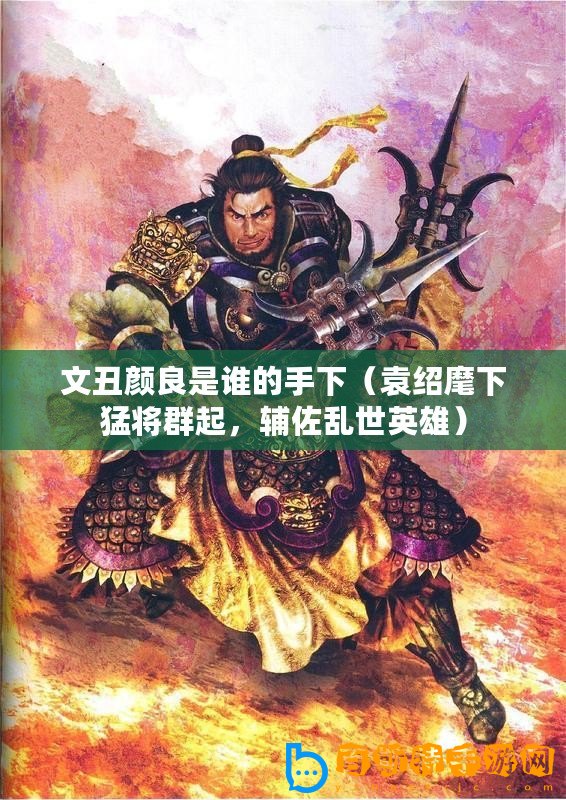 文丑顏良是誰的手下（袁紹麾下猛將群起，輔佐亂世英雄）