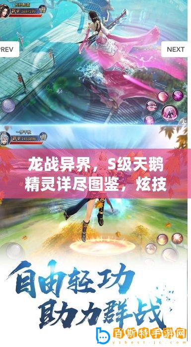 龍戰異界，S級天鵝精靈詳盡圖鑒，炫技來襲手游界的寶石盛宴